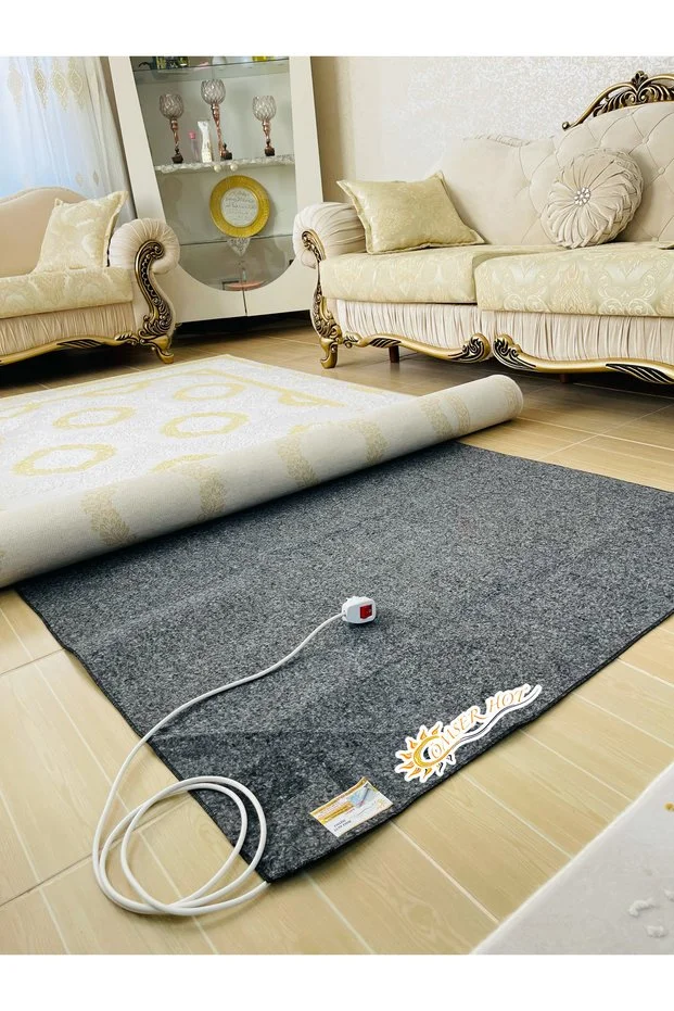 180 X 300 Cm 6 M² Elektrikli Keçeli Halı Altı Isıtıcı Yerden Isıtma Floor Heating
